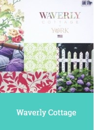Papel de Parede Importado Waverly Cottage